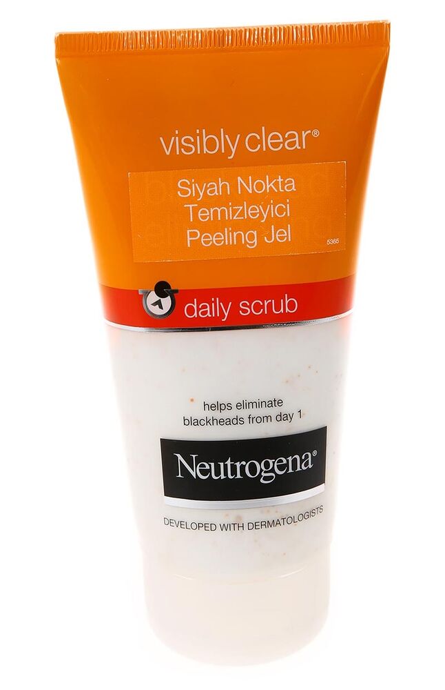 Neutrogena Visibly Clear Siyah Nokta Temizleyici Peeling Jel 150 Ml