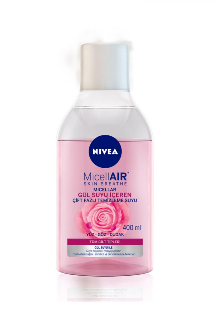 Nivea Yüz Temizleme Suyu Gül 400 Ml