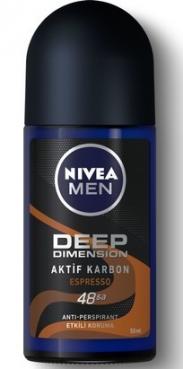 Nivea Roll-On Men Espresso Deep Dimension 50 Ml