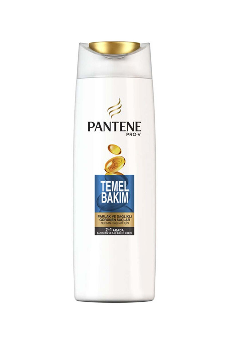 Pantene 2`si 1 Arada Şampuan ve Saç Bakım Kremi Temel Bakım 350Ml