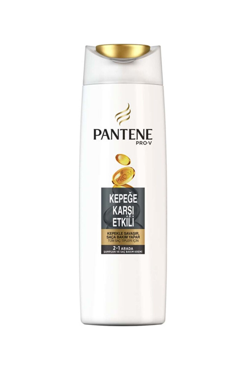 Pantene 2`si 1 Arada Şampuan ve Saç Bakım Kremi Kepeğe Karşı Etkili 350 Ml