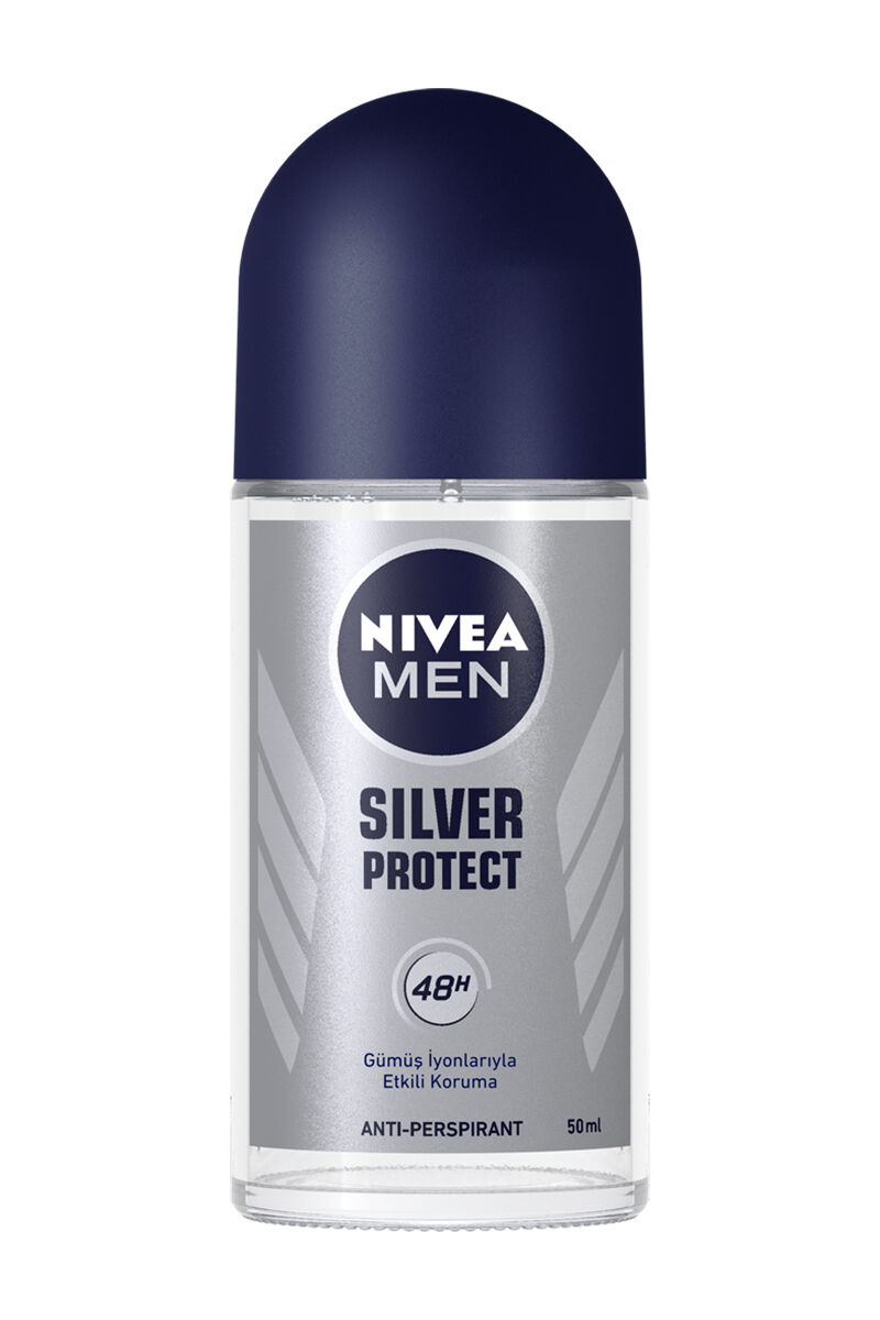 Nivea Roll-On Silver Protect 50 Ml Erkek 