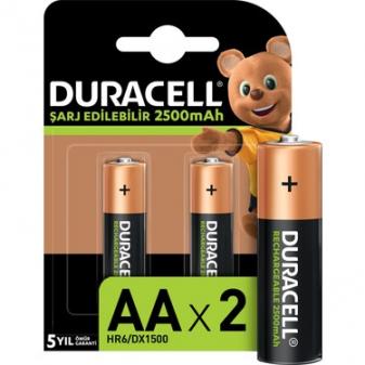 Duracell Sarjlı Pil Aaa 2'li 1300 Mah