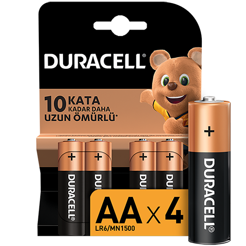 Duracell Aa Kalem Pil 4'lü