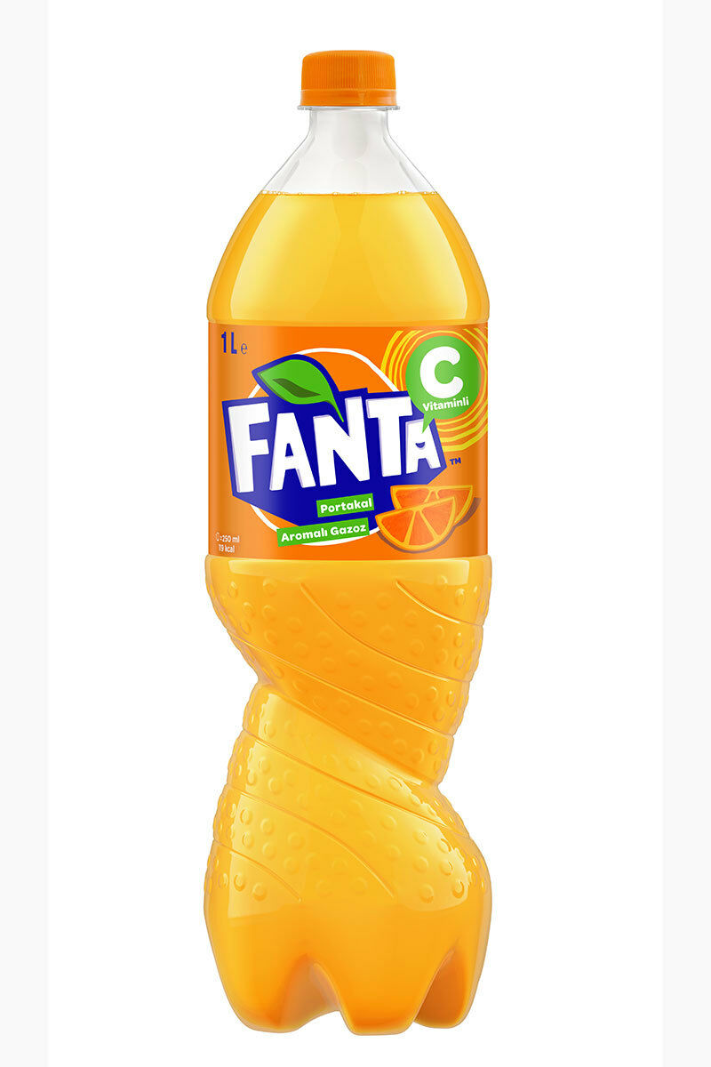 Fanta Portakal Aromalı Gazlı İçecek 1 Lt