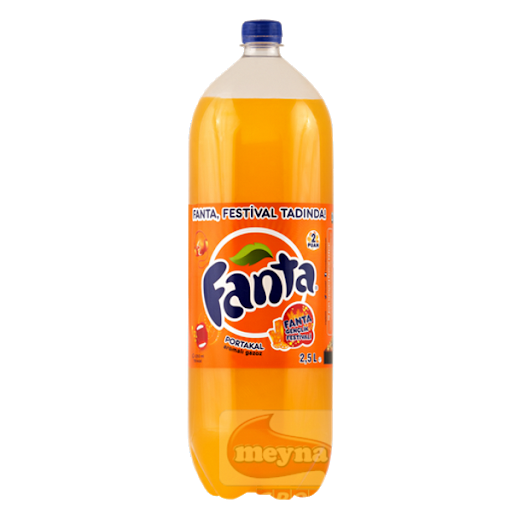 Fanta Portakal Aromalı Gazoz 2,5 Lt