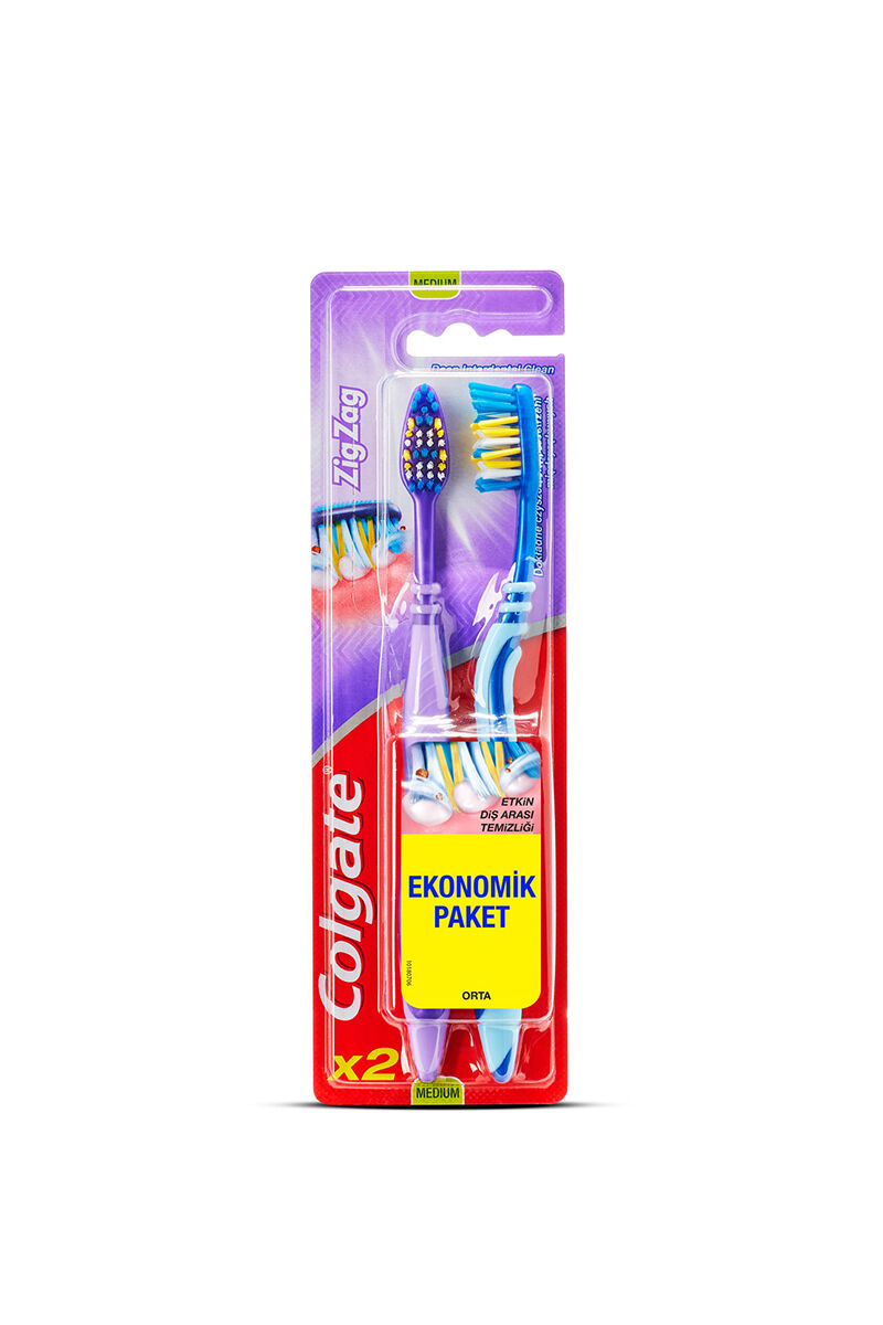 Colgate Diş Fırçası Zigzag 1+1