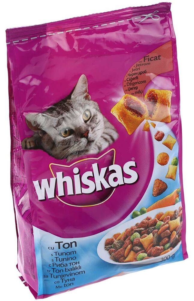 Whiskas Ton Balıklı Sebzeli Kuru Kedi Mama 300 Gr