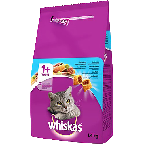 Whiskas Kuru Ton Balıklı Kedi Maması 1400 Gr