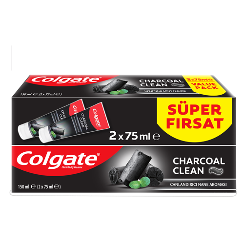 Colgate Dm 2 x 75 Ml Charcoal Clean