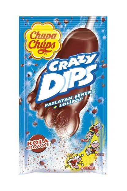 Chupa Chups Crazy Dips Kolalı