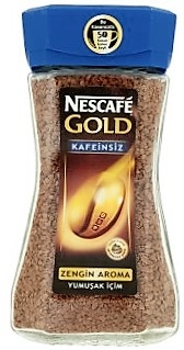 Nescafé Gold Kafeinsiz Çözünebilir Kahve 100 Gr