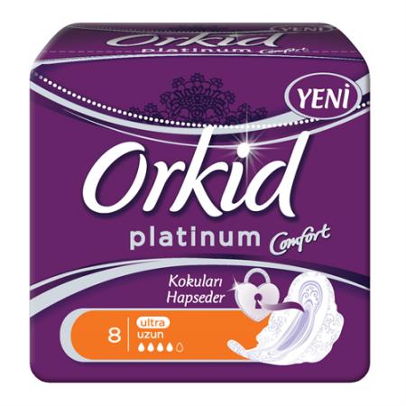 Orkid Platinum Hijyenik Ped Normal Tekli Paket Ped 8'li