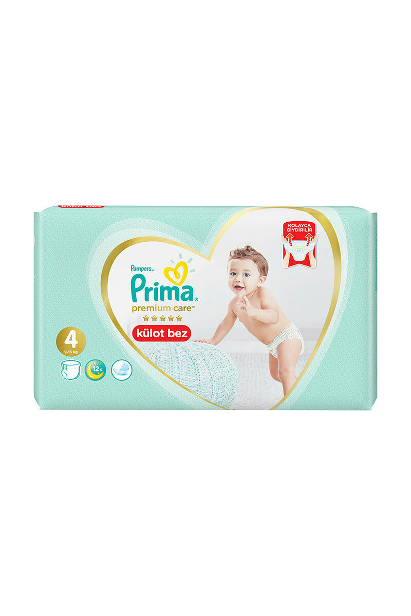 Prima Premium Care Külot Bebek Bezi Maxi İkiz Paket 4 Beden 44 Adet 