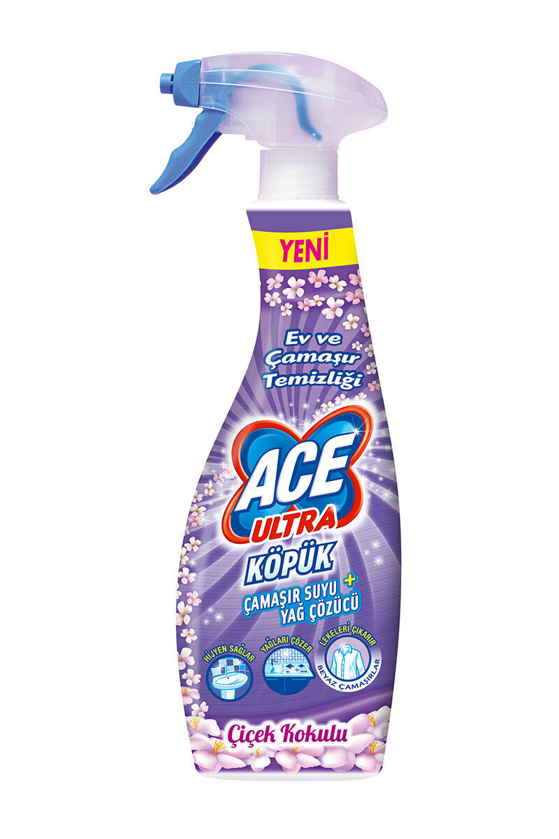 Ace Ultra Köpük Çiçek Kokulu 700 Ml