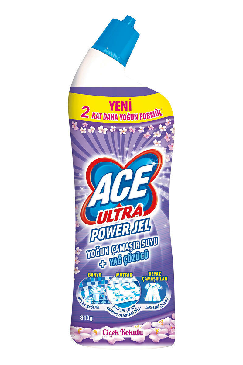 Ace Ultra Jel Power Çiçek 750 Ml