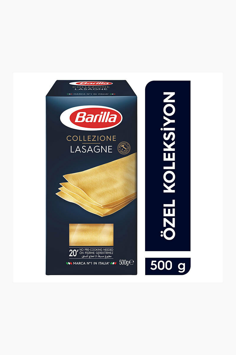 Barilla Lazanya Sade Uzun Makarna 500 Gr