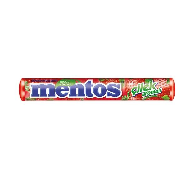 Mentos Çilek Stick 39,5 Gr