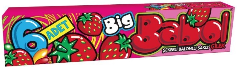 Big Babol Sakız 27 Gr Çilekli