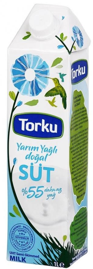 Torku Yarım Yağlı Süt 1Lt