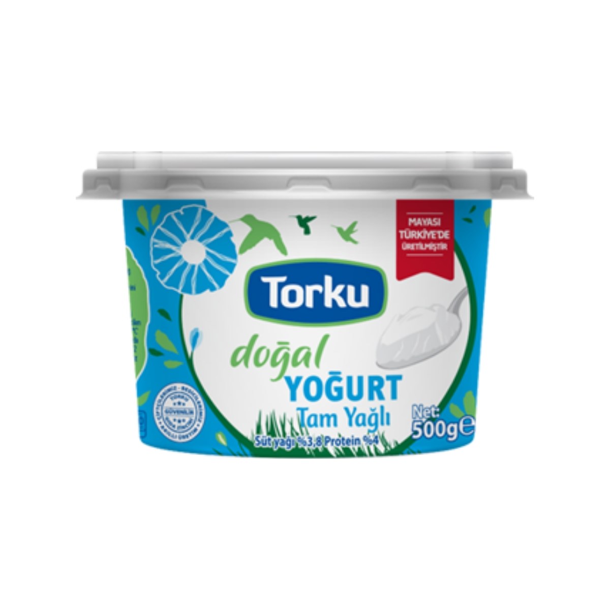 Torku Tam Yağlı Yoğurt 500 Gr