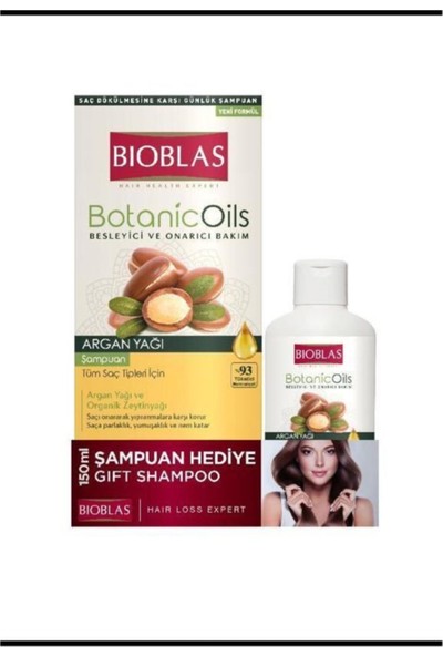 Bioblas Bo Argan 360 Ml + Argan Şampuan 150 Ml