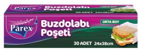 Parex Buzdolabı Poşeti Orta 4 Al 3 Öde