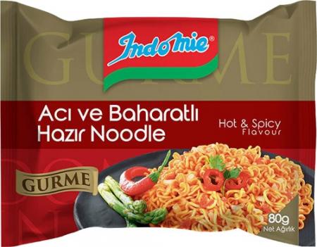 Indo Mie Gurme Acı Baharat Noodle 80 Gr