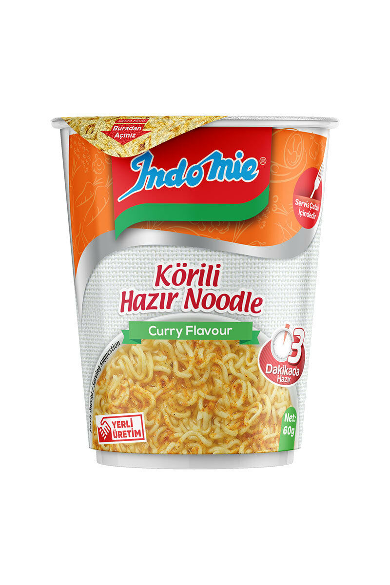 İndo Mie Noodle Bardak Körili 60 Gr