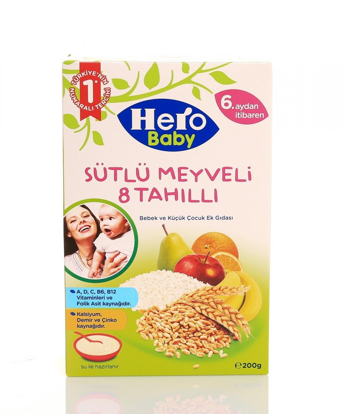 Hero Baby Sütlü Ballı İrmikli 200 Gr