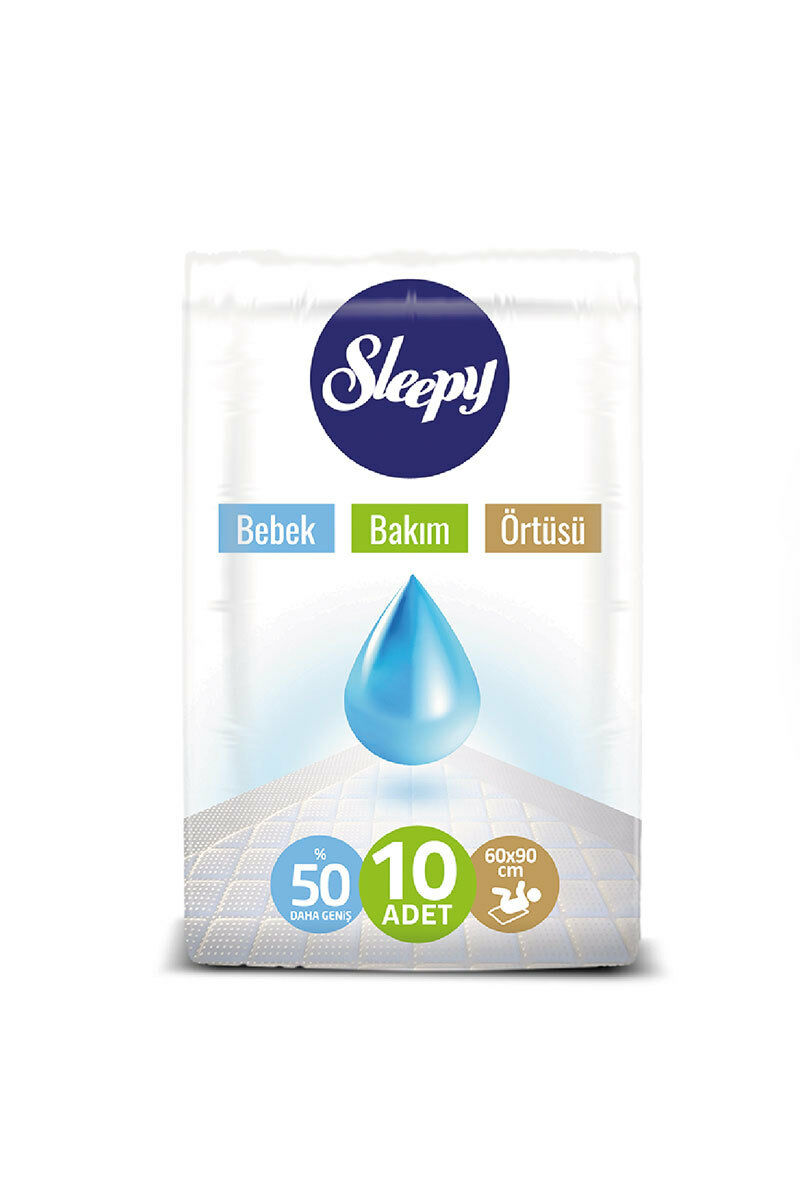 Sleepy Bebek Bakım Örtüsü 10'lu