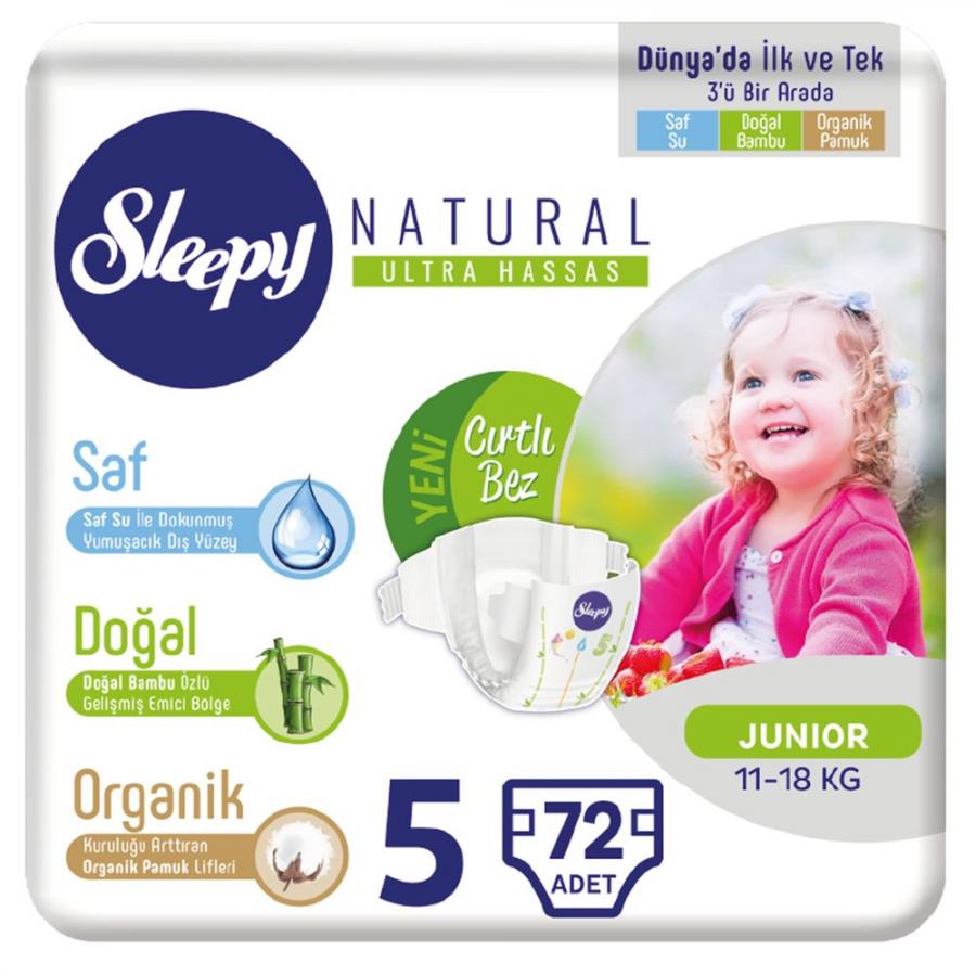 Sleepy Doğal Jumbo Üçlü Junior