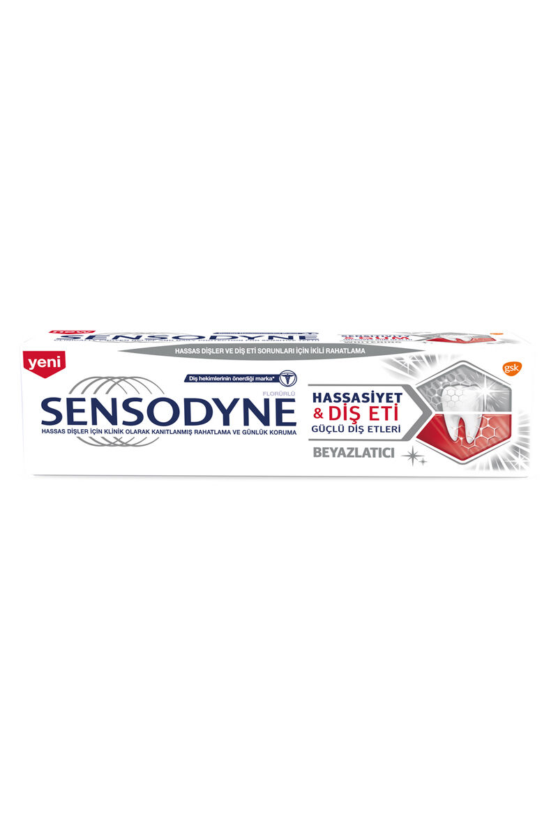 Sensodyne Hassasiyet Diş Eti Beyazlatıcı 75 Ml