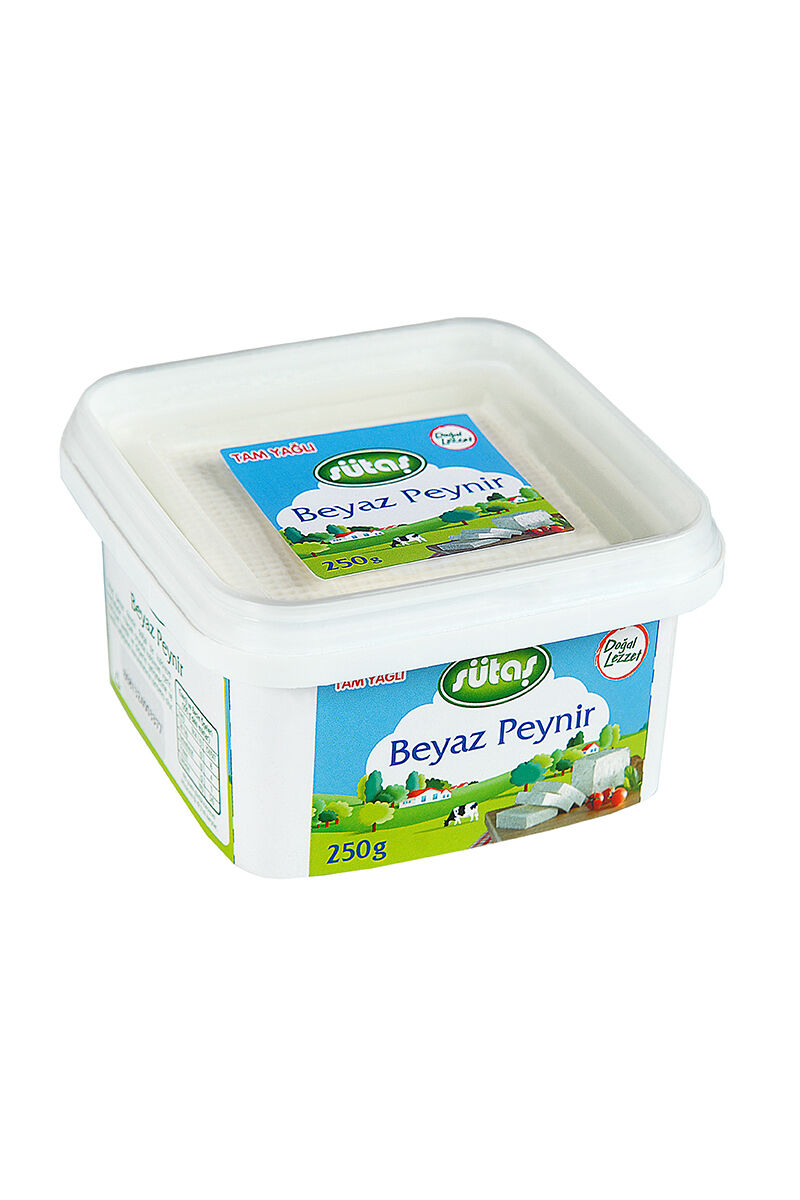 Sütaş Beyaz Peynir Pvc Tam Yağlı 250 Gr