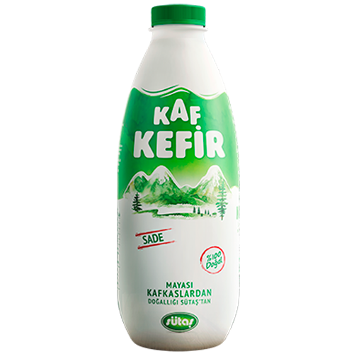 Sütaş Kaf Kefir Sade 1 Lt