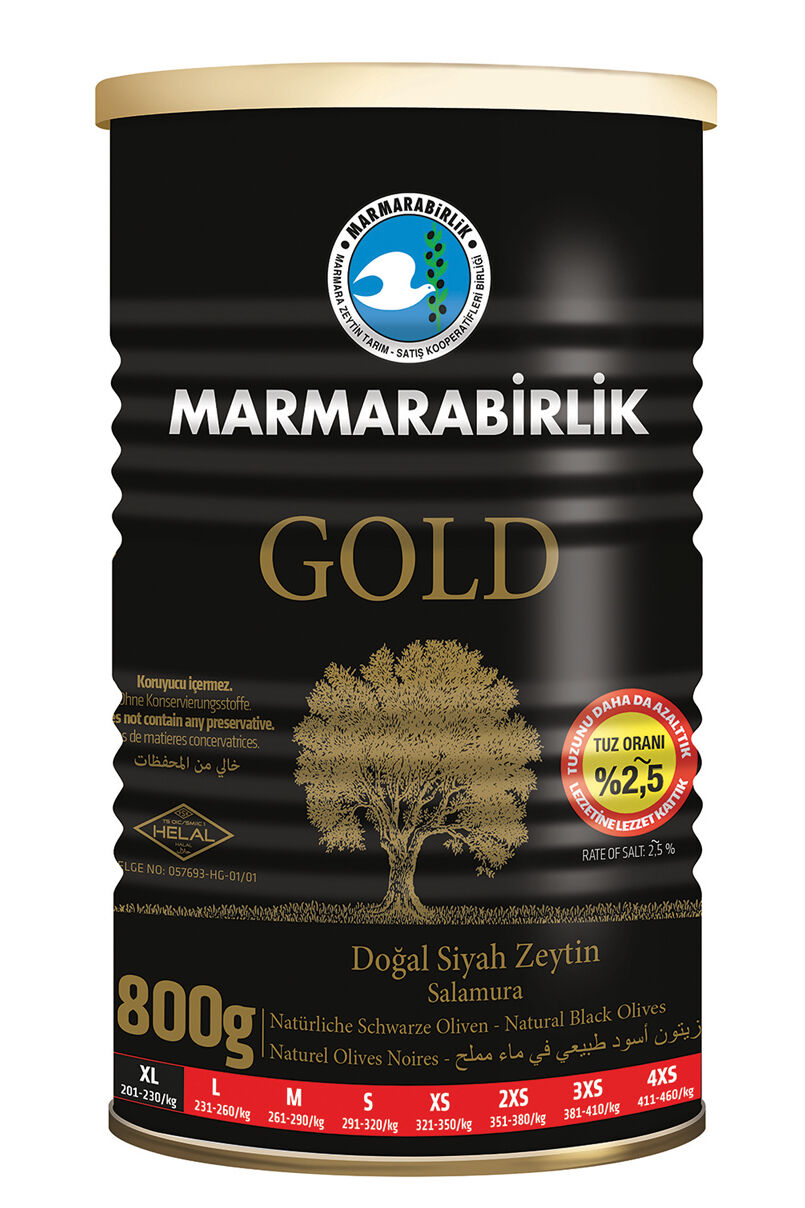 Marmarabirlik Gold Zeytin 800 Gr