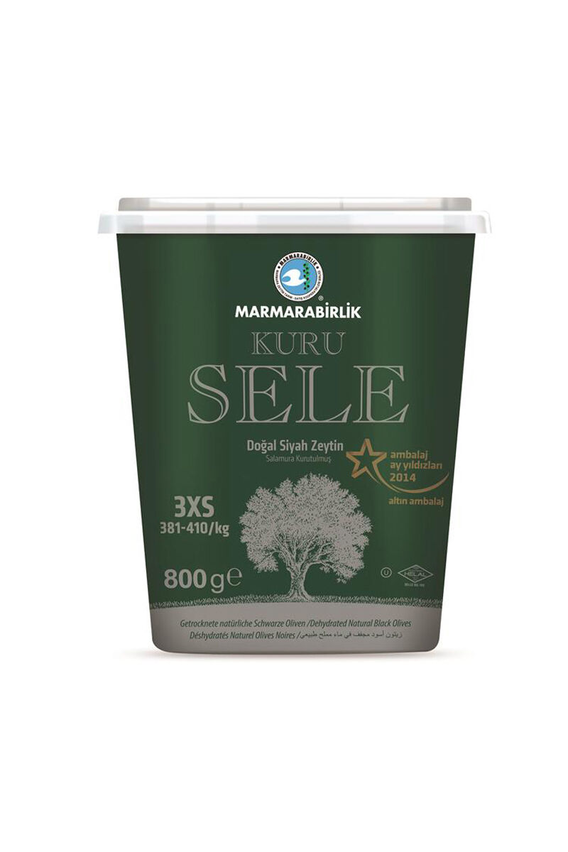 Marmarabirlik Kuru Sele Zeytin Pet 800 Gr