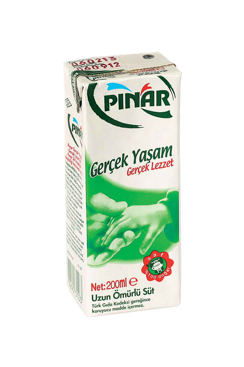 Pınar Tam Yağlı Süt 200 Ml