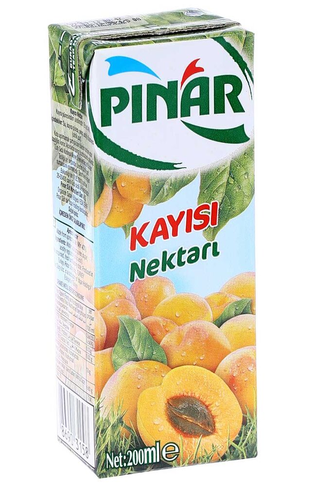 Pınar Meyve Suyu Kayısı 200 Ml 