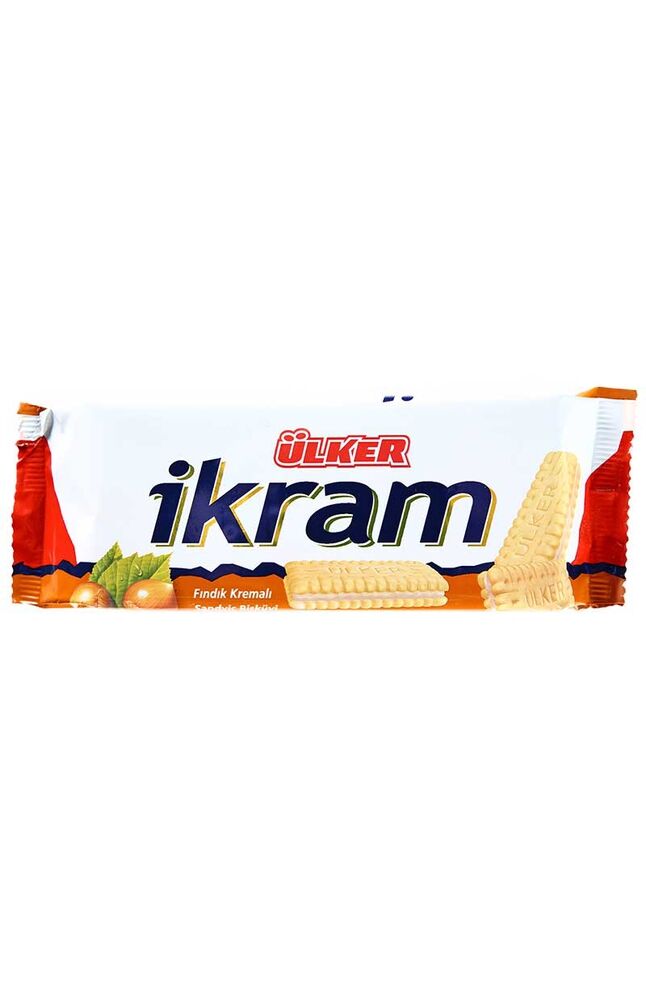 İkram Kremalı Bisküvi Fındıklı 84 Gr