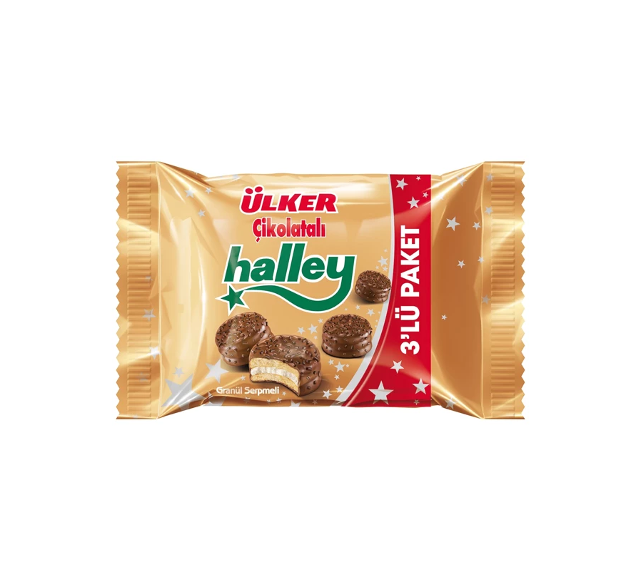 Ülker Halley Mini Granüllü Bisküvi 3