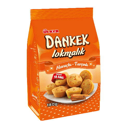 Ülker Dankek Lokmalık Havuçlu-Tarçınlı 180 Gr