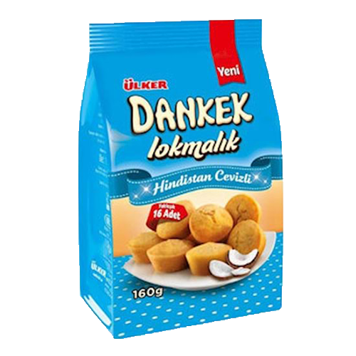 Ülker Dankek Lokmalık Hindistan Cevizli 160 Gr