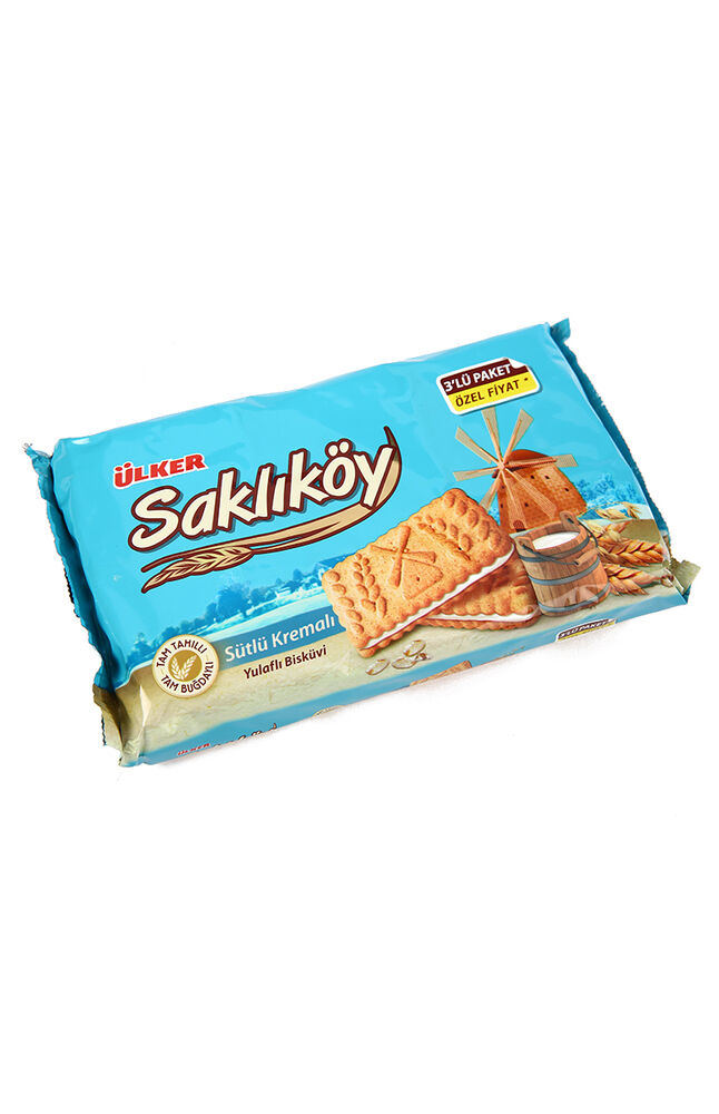 Saklıköy Sütlü Kremalı Bisküvi 3 X 88 Gr