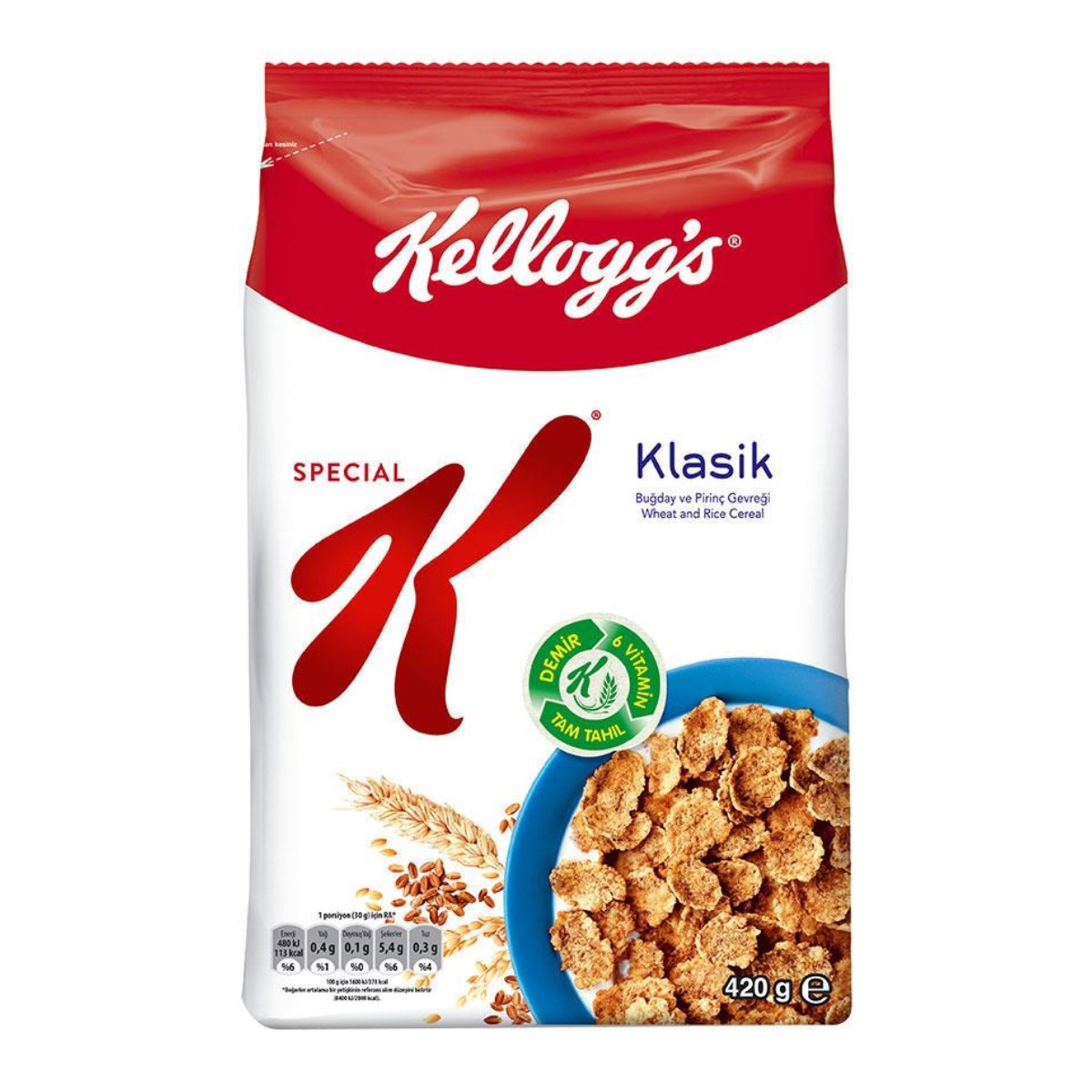 Kellogg's Special K Sade 420 Gr