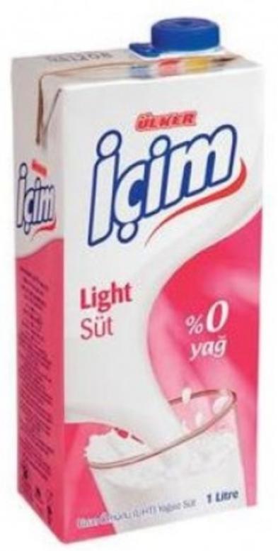 Ülker İçim Süt 1 Lt Light