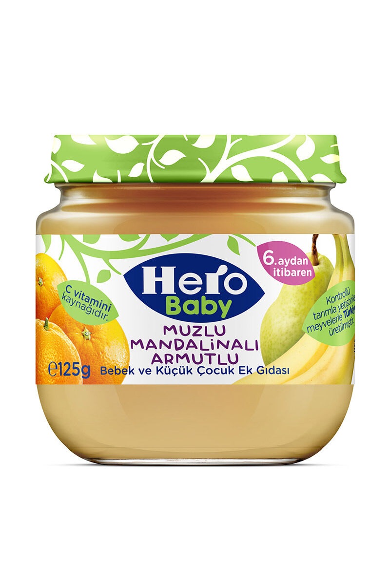 Hero Baby  Muzlu Mandalina  Armut 125 Gr