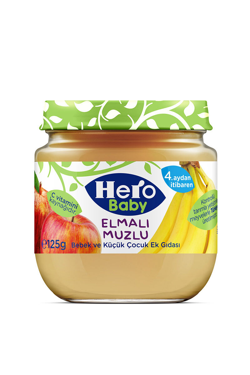 Hero Baby  Elmalı Muzlu 125 Gr