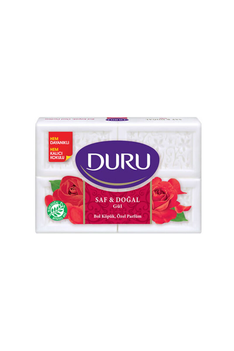 Duru Kalıp Sabun Saf & Doğal Gül 600 Gr