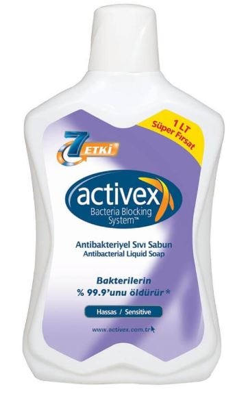 Activex Sıvı Sabun Hassas 1000 Ml